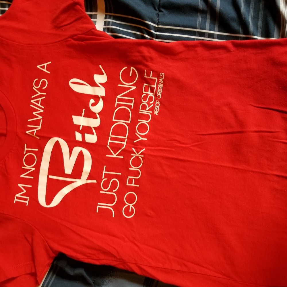 Red t-shirt
